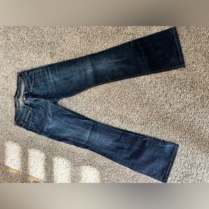 Citizens Of Humanity Dark Indigo Flare Jeans